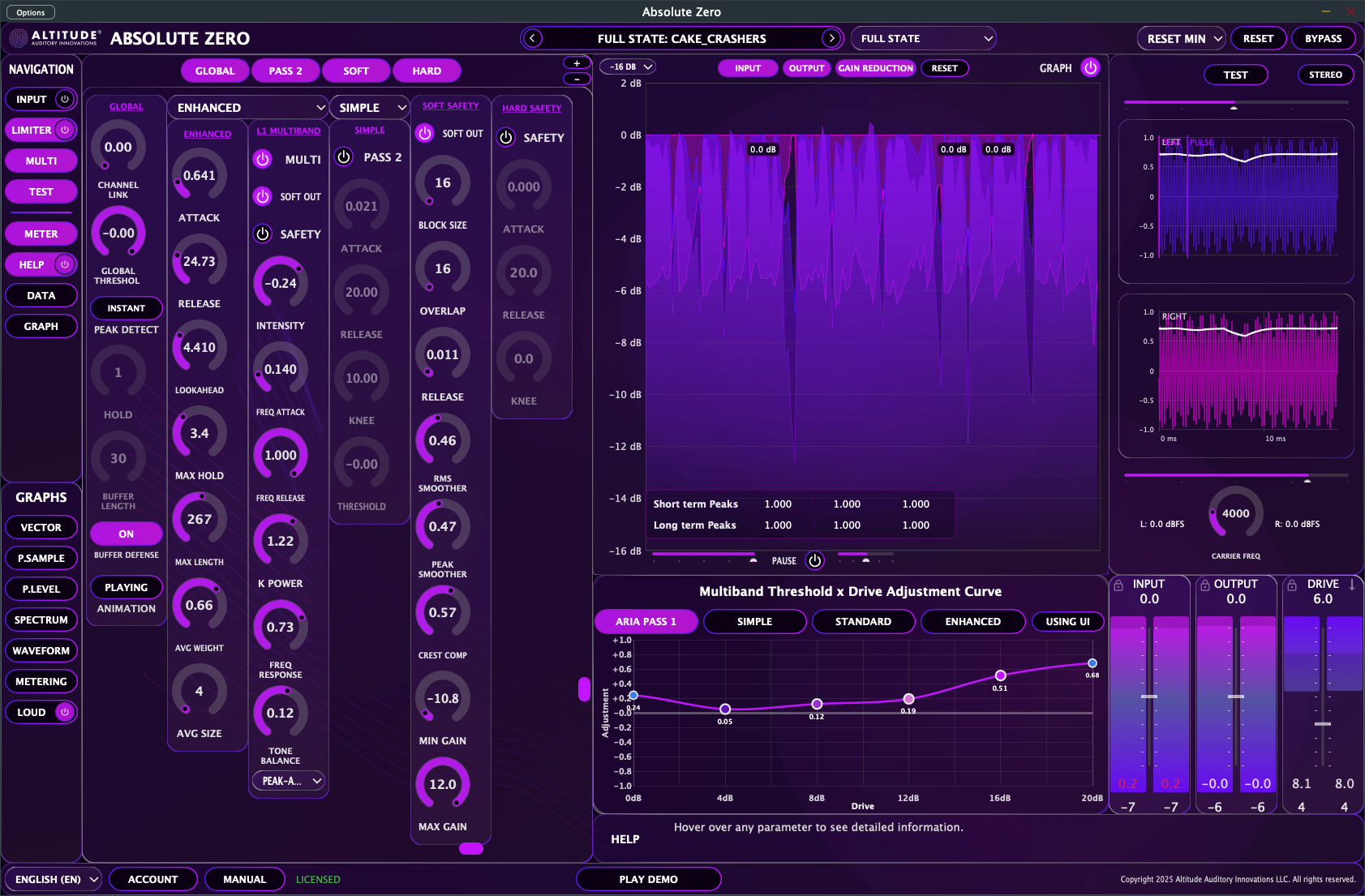 Absolute Zero Hero Interface
