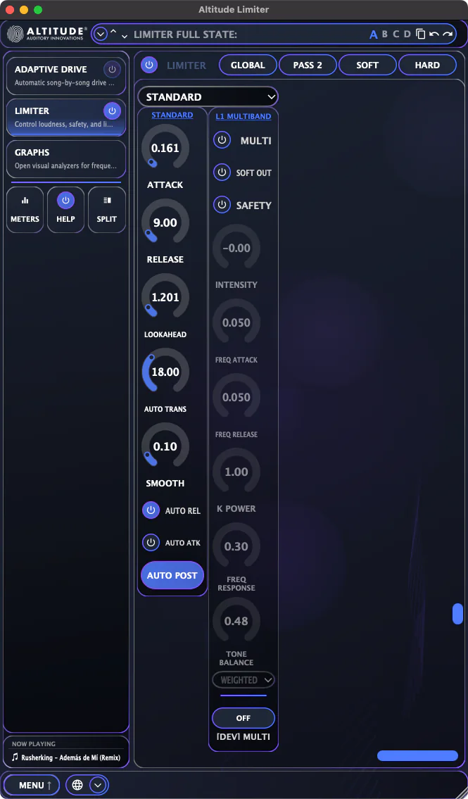 STANDARD algorithm column