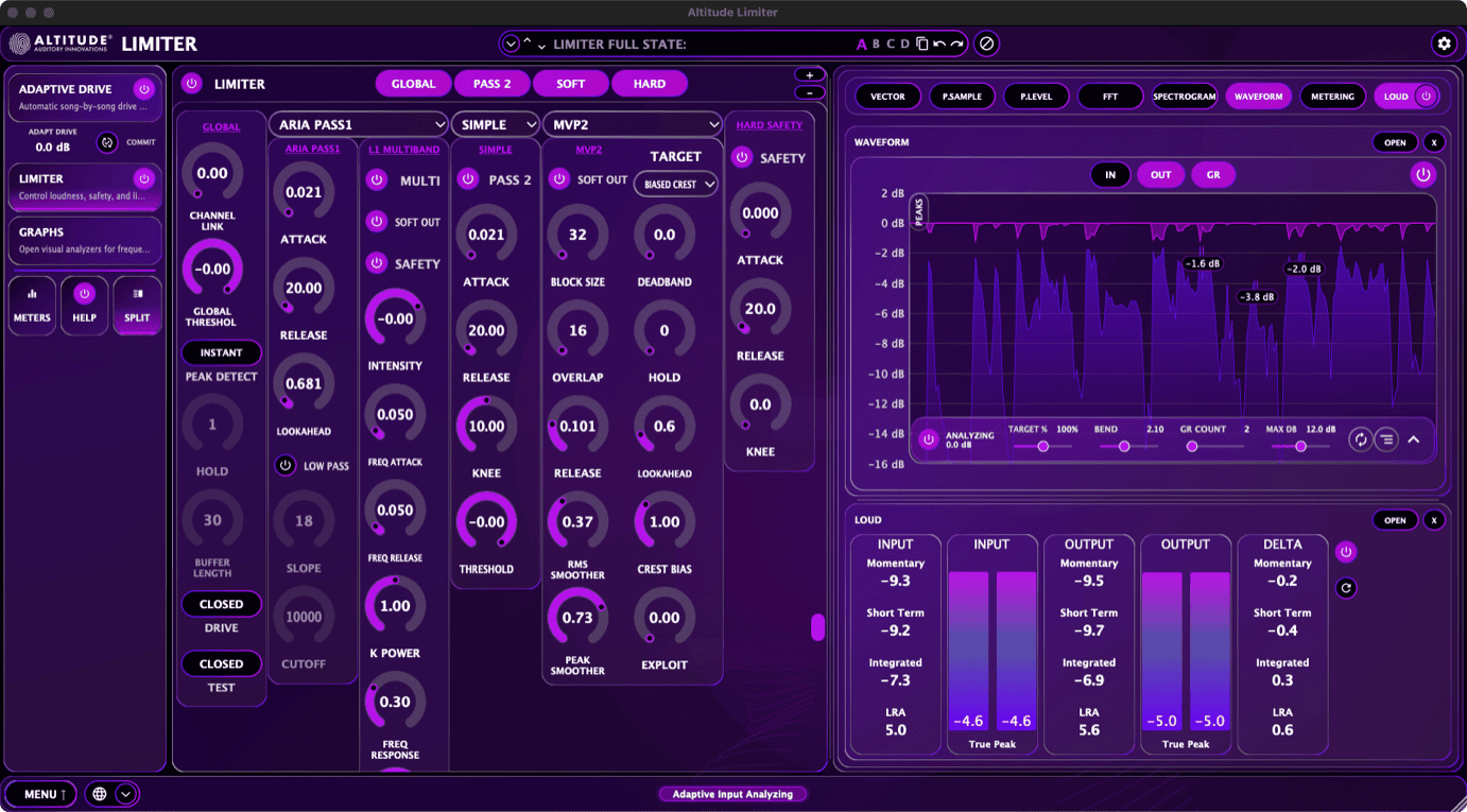 Altitude Limiter Hero Interface