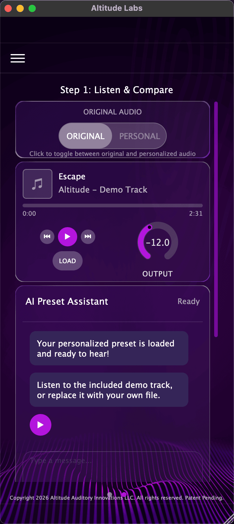 Onboarding Flow — Simple View