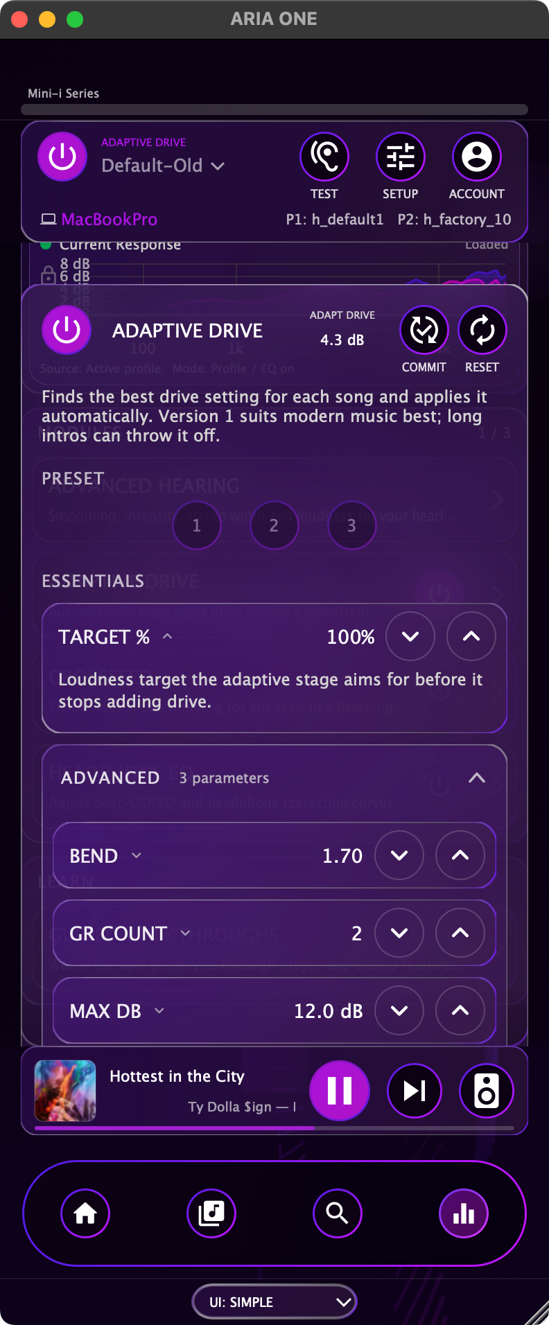 Adaptive Drive sheet
