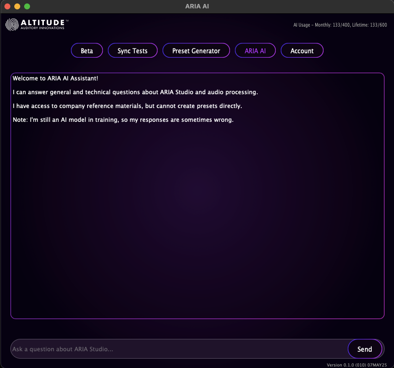 ARIA AI Agent