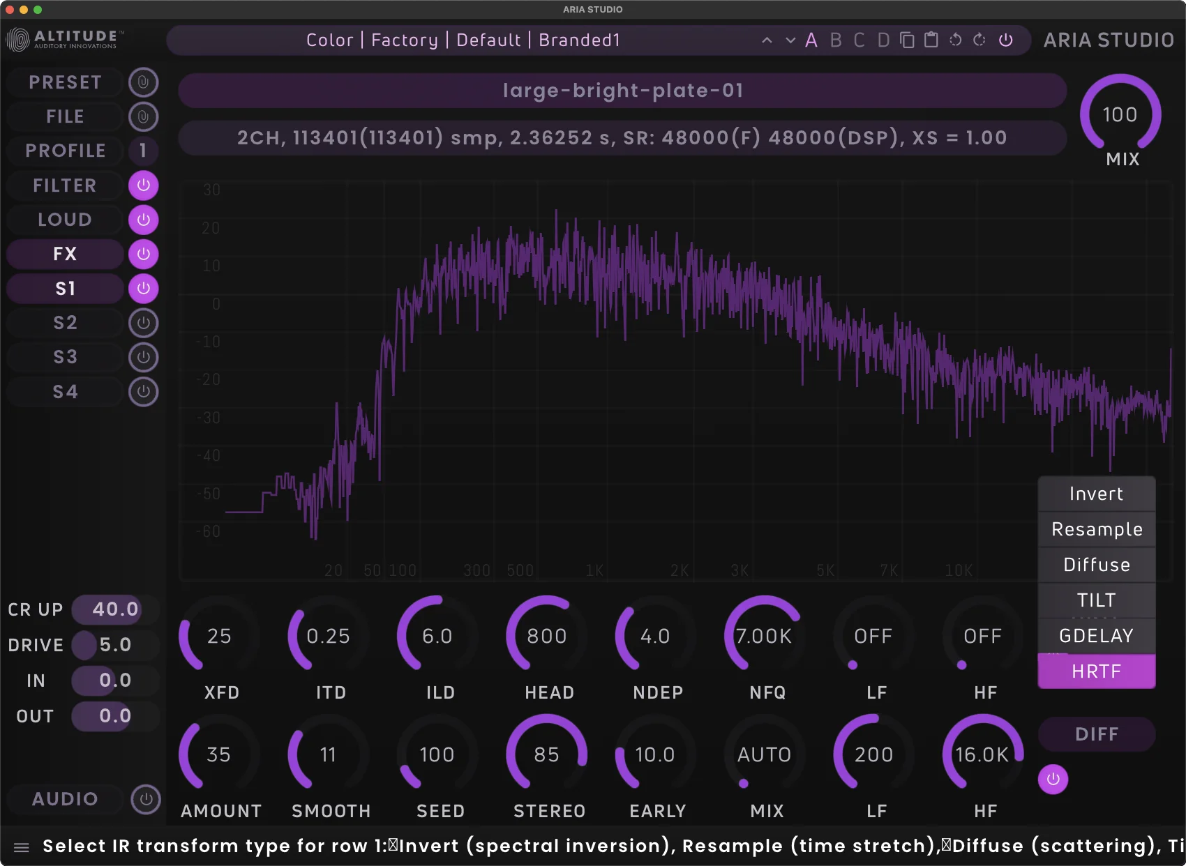 ARIA Studio Interface 3